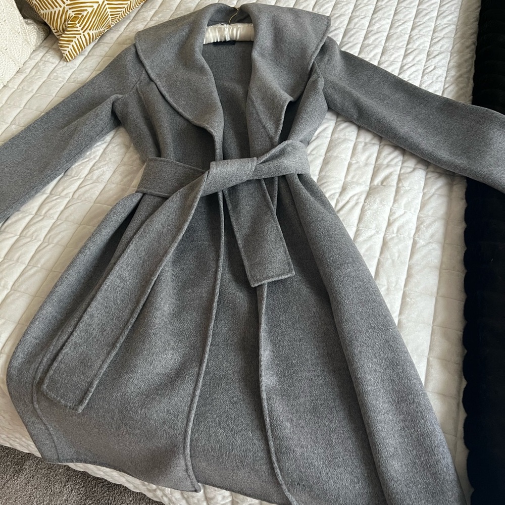 Magaschoni Gray Wool Coat
